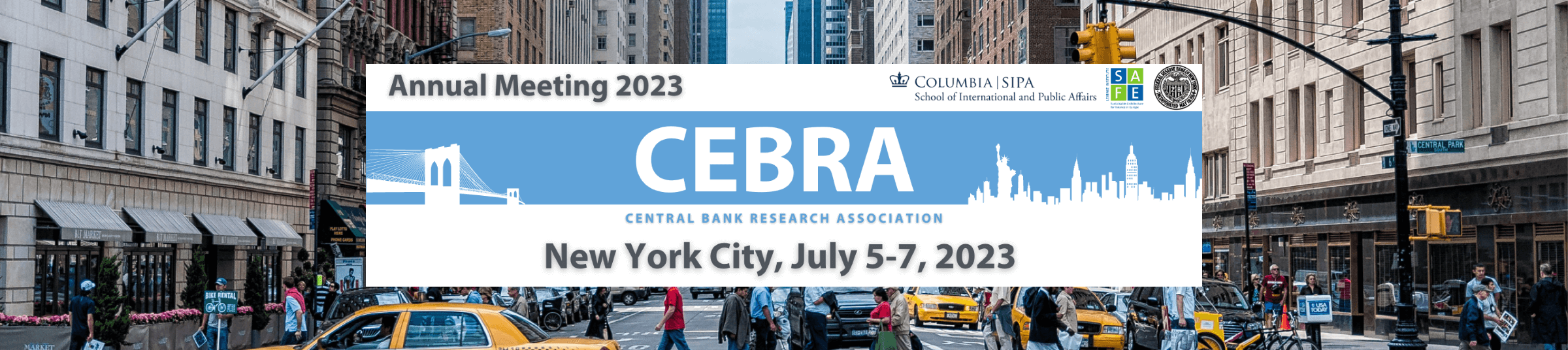 CEBRA Annual Meeting, New York City, July 5-7, 2023